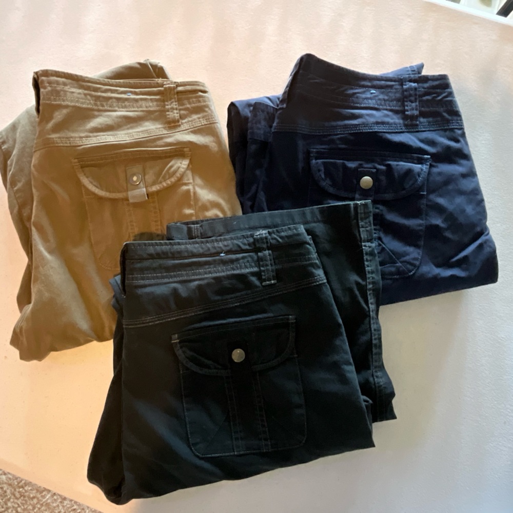 KUHL Cargo Convertible Hiking Pants Women’s Size 10 Black - Picture 7 of 7